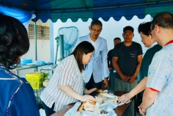 82774134_1034175856926227_6910370893411647488_o.jpg - วานนี้วันที่ 19 มกราคม 2563 เวลา 15.40 น. พระเจ้าวรวงศ์เธอ พระองค์เจ้าสิริภาจุฑาภรณ์ เสด็จไปยังหน่วย | https://www.santisookdogandcat.org