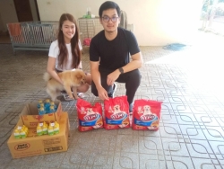 129161295_654888995184311_4542710779794732030_o.jpg - ขอบพระคุณทุกท่าน ที่นำอาหาร เวชภัณฑ์ยา มามอบให้ทางเราเพื่อใช้ประโยชน์ ให้แก่น้องหมา น้องแมว ไร้บ้านท | https://www.santisookdogandcat.org
