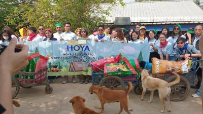 ผู้ให้ยิ่งใหญ่เสมอ ขอขอบคุณ บริษัทHOYA ประเทศไทย ทั้งคณะที่เดินทางมาเยี่ยมมูลนิธิเรา